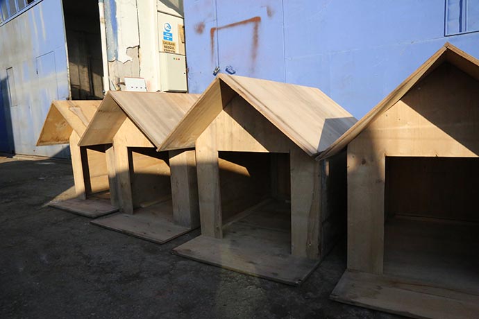 Gölbaşı Belediyesi atıklardan sokak kulübesi üretti …