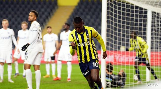 Ziraat Türkiye Kupası’nda Fenerbahçe adını çeyrek finale yazdırdı
