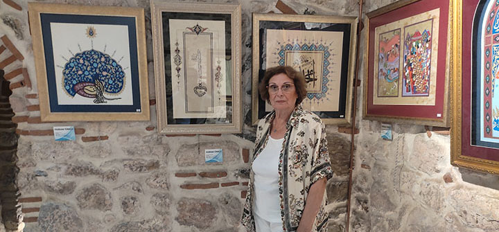 Perihan Türkçü eserleriyle sanatseverleri büyüledi