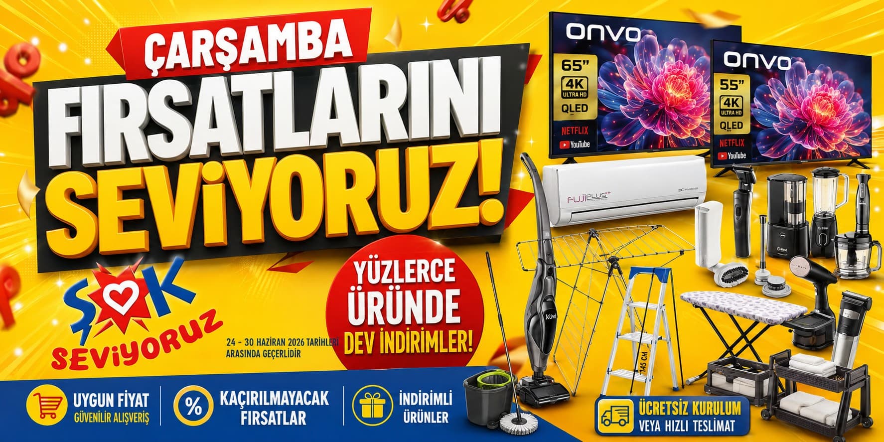 Şok 24 Haziran 2026 Kataloğu: Yazı Karşılayan Avantajlar ve İndirim Fırtınası!